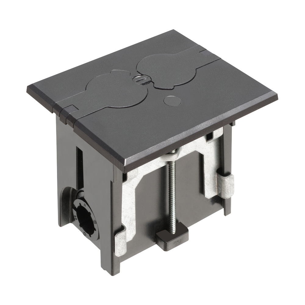 ARL FLBAF101BL BLACK FLOOR BOX - FLIP