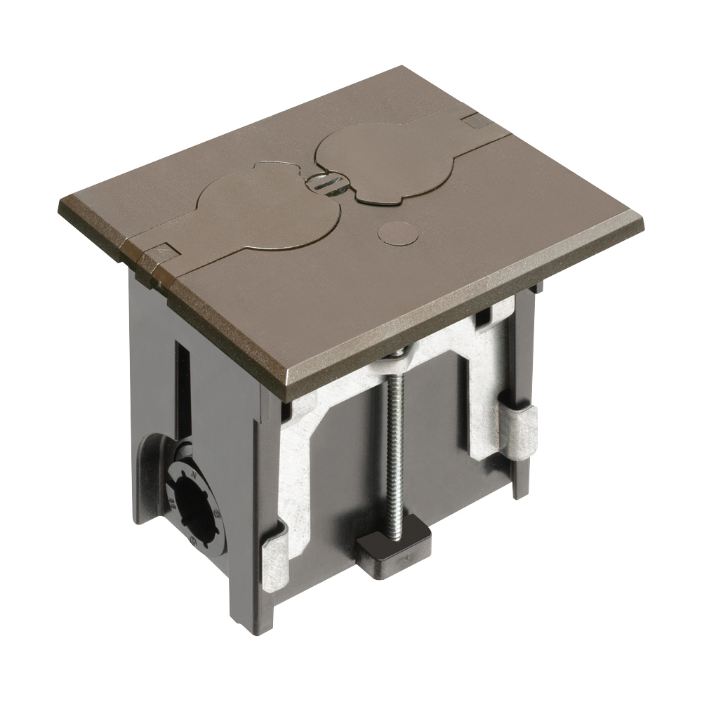 ARL FLBAF101BR BROWN FLOOR BOX - FLIP