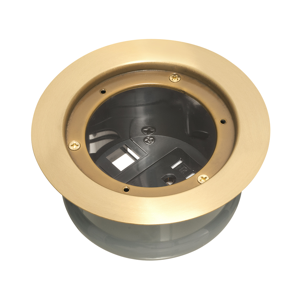 ARL FLBC4580MB BRASS RECESSED COVER