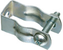 #0 Trade Size, Plated steel with 1/4 bolt and 1/4 hex nut, pipe size RIGID 3/8", 1/2" EMT size 1/2"