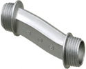 3/4" Off set nipple with 3/4" offset, zinc die-cast.