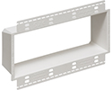 box extender with large flanges