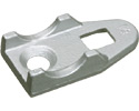 Clamp back spacer. Malleable. Trade Size 1/2".