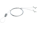 Galvanized braided support wire 18" Y kit with toggles. 5ft length. Holds up to 75lbs. .080 wire