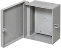 enclosure box with back plate
