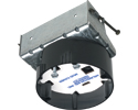 Nail on Fan and Fixture box with steel bracket. For up to 1-1/2