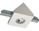 fan and fixture mounting box for cathedral ceiling