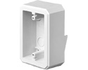 Weatherproof device box, one piece construction. Installs on flat surfaces. 18.6 cu. in.