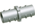 1" coupling, Screw in connector for flexible metal conduit. Zinc die-cast.