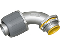 SNAP2IT zinc die-cast, push on, metallic, liquid tight connector. Trade Size 1