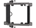 two gang screw-on low voltage mounting bracket