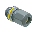 Non-metallic, 3/4" UF connector with low profile design for smaller and standard sized underground feeder cable.