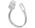 Arlington's The Loop. Hanger for communications cable, fiber optic cable and any low voltage cable. Versatile mounting, rotates to any angle. Can be stacked perpendicular or parallel. Loop size is 2-1/2". Listed for use in environmental in use spaces. UV Rated. Color Gray.