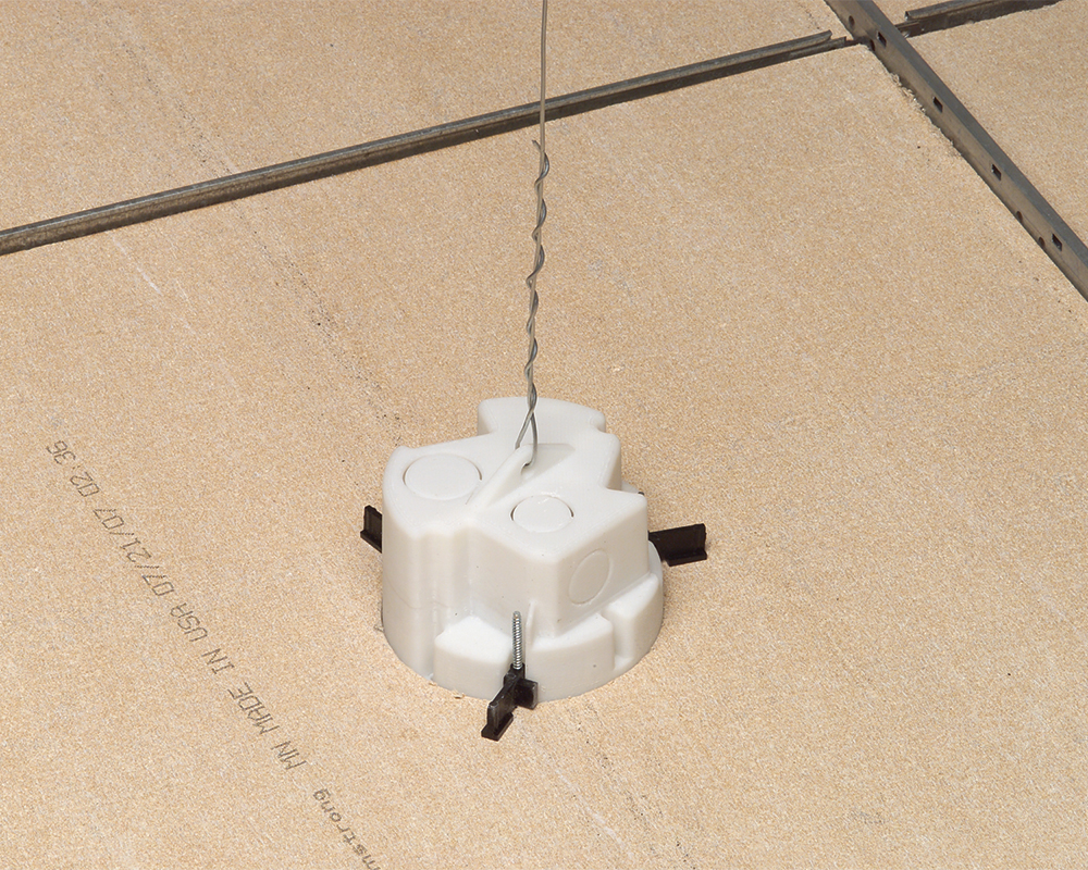 Arlington FL430 4 in. NonMetallic, Old Work Ceiling/Fixture Box with